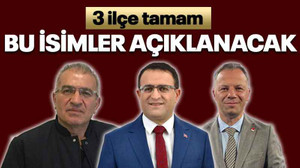 Bu isimler açıklanacak